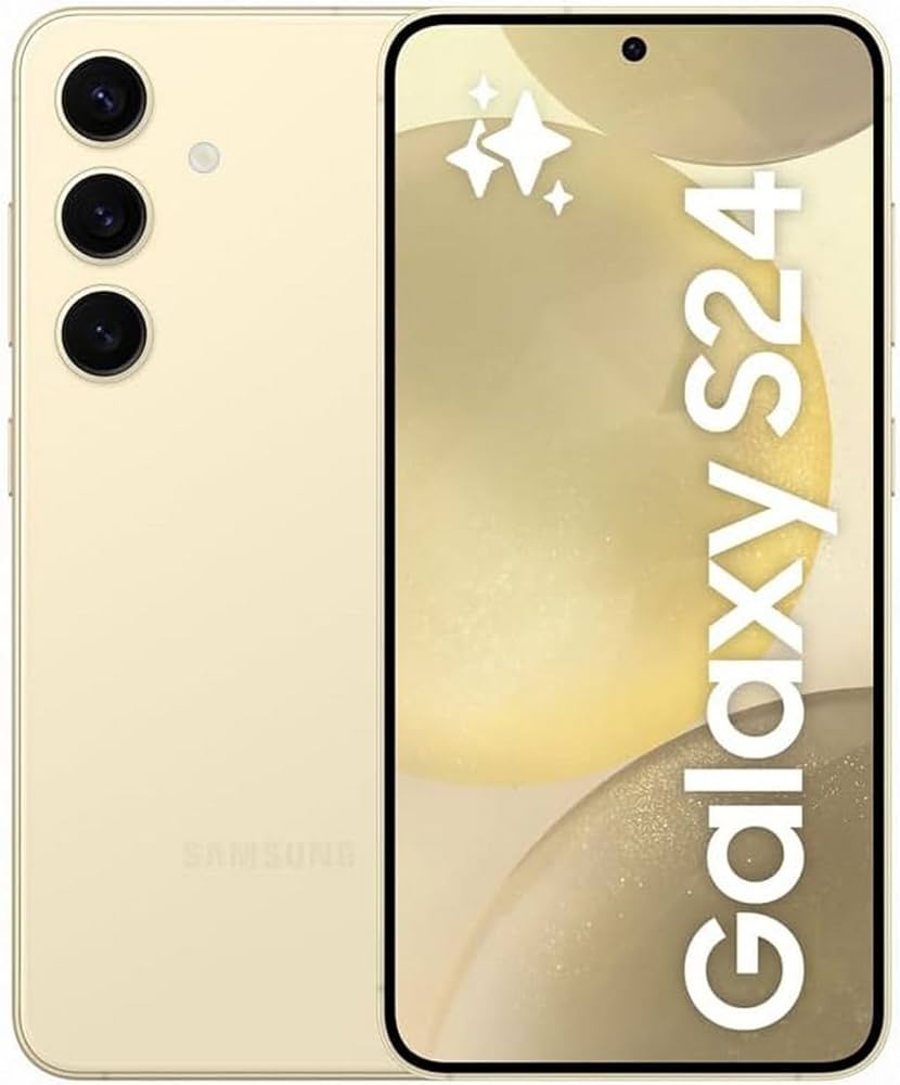 Galaxy S24 256GB (Amber Yellow, Android 14, 5G, 8GB) : Amazon.com