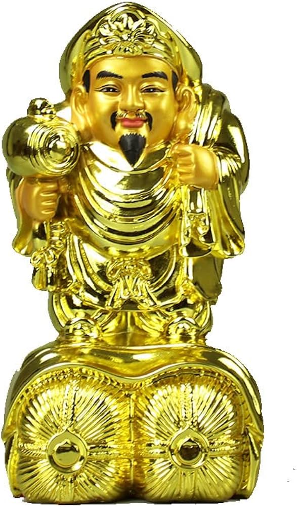 Amazon｜布袋様 大黒天 七福神 置物 布袋さん 大黒様 大黒さま 置物 龍