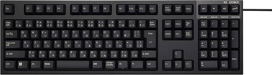 Amazon.co.jp: REALFORCE R3S キーボード 有線 フル 変荷重 日本語配列