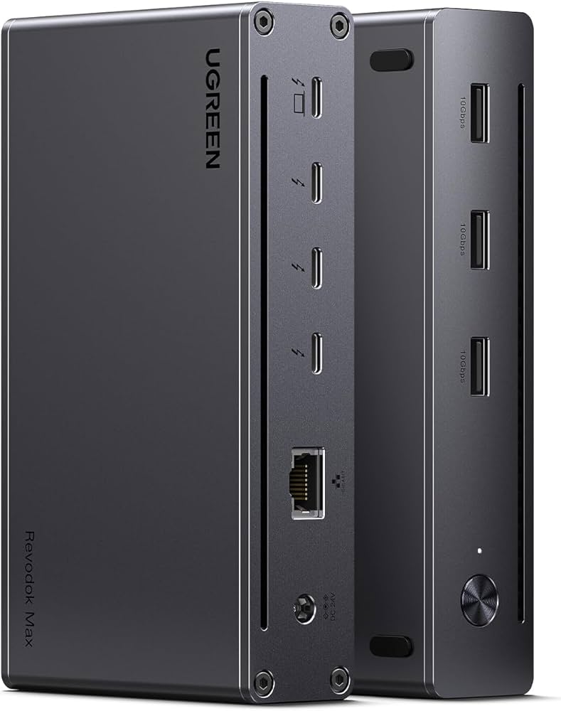 Amazon.com: UGREEN Thunderbolt 4 Dock 8-in-1 40Gbps TB4 Hub 3 x TB