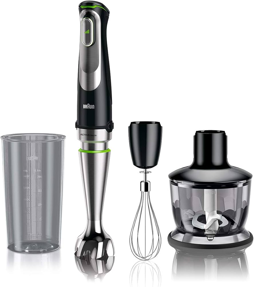 Amazon | ブラウン ハンドブレンダー マルチクイック 1台4役 つぶす