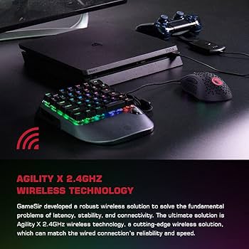 Amazon.co.jp: GameSir VX2 AimSwitch ゲーミングキーボード 片手