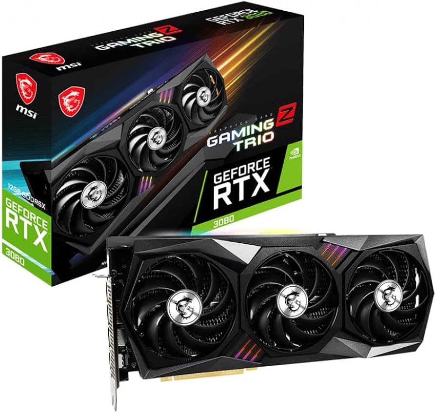 MSI Gaming GeForce RTX 3080 LHR 12GB GDRR6X 384-Bit HDMI/DP Nvlink