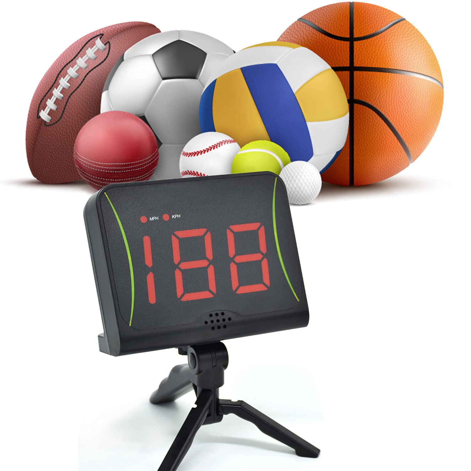 Amazon | DRM ハンズフリー スピードレーダー マルチスポーツレーダー