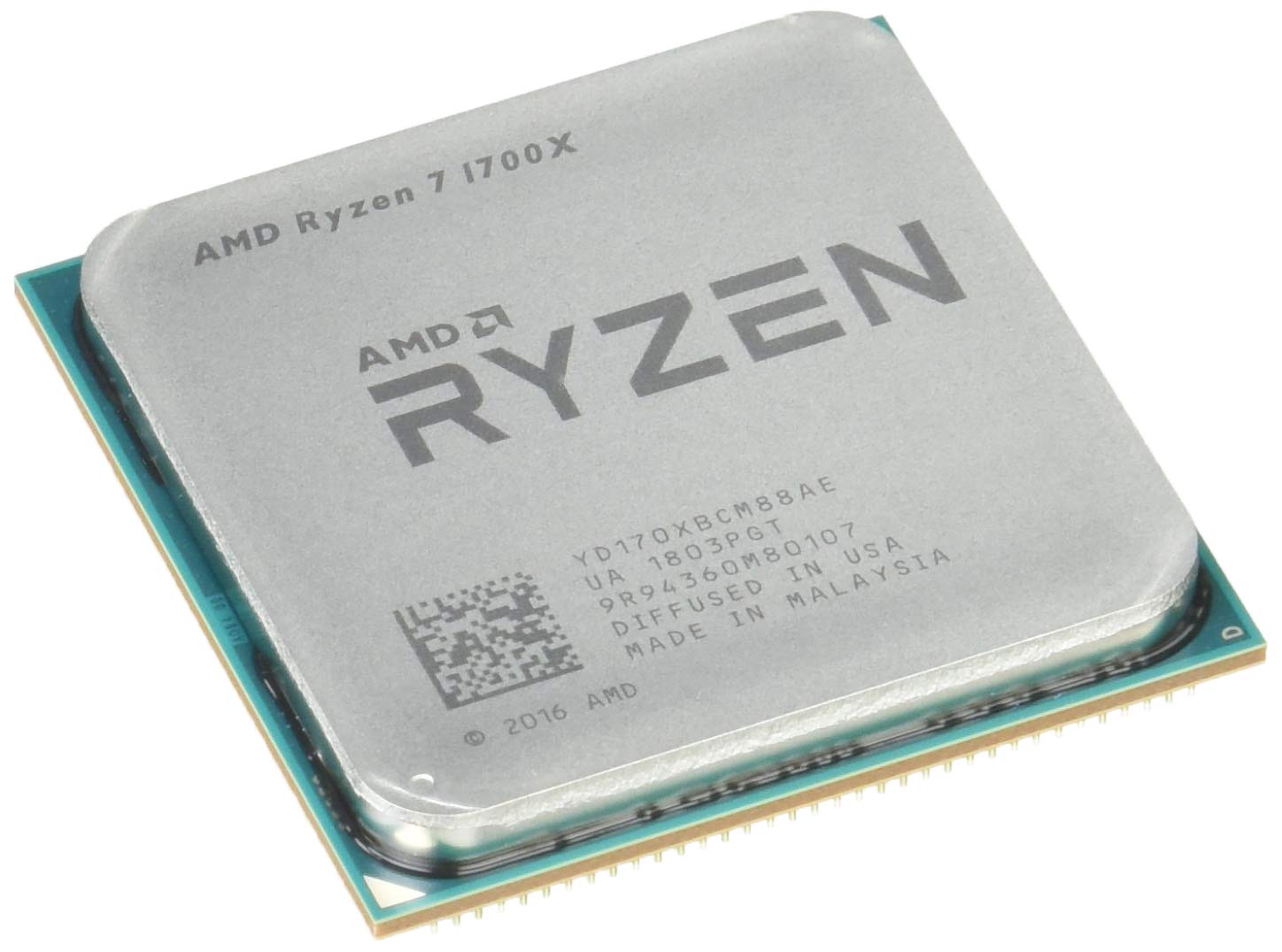 AMD Ryzen 7 1700X Processor (YD170XBCAEWOF) : Amazon.ca: Electronics