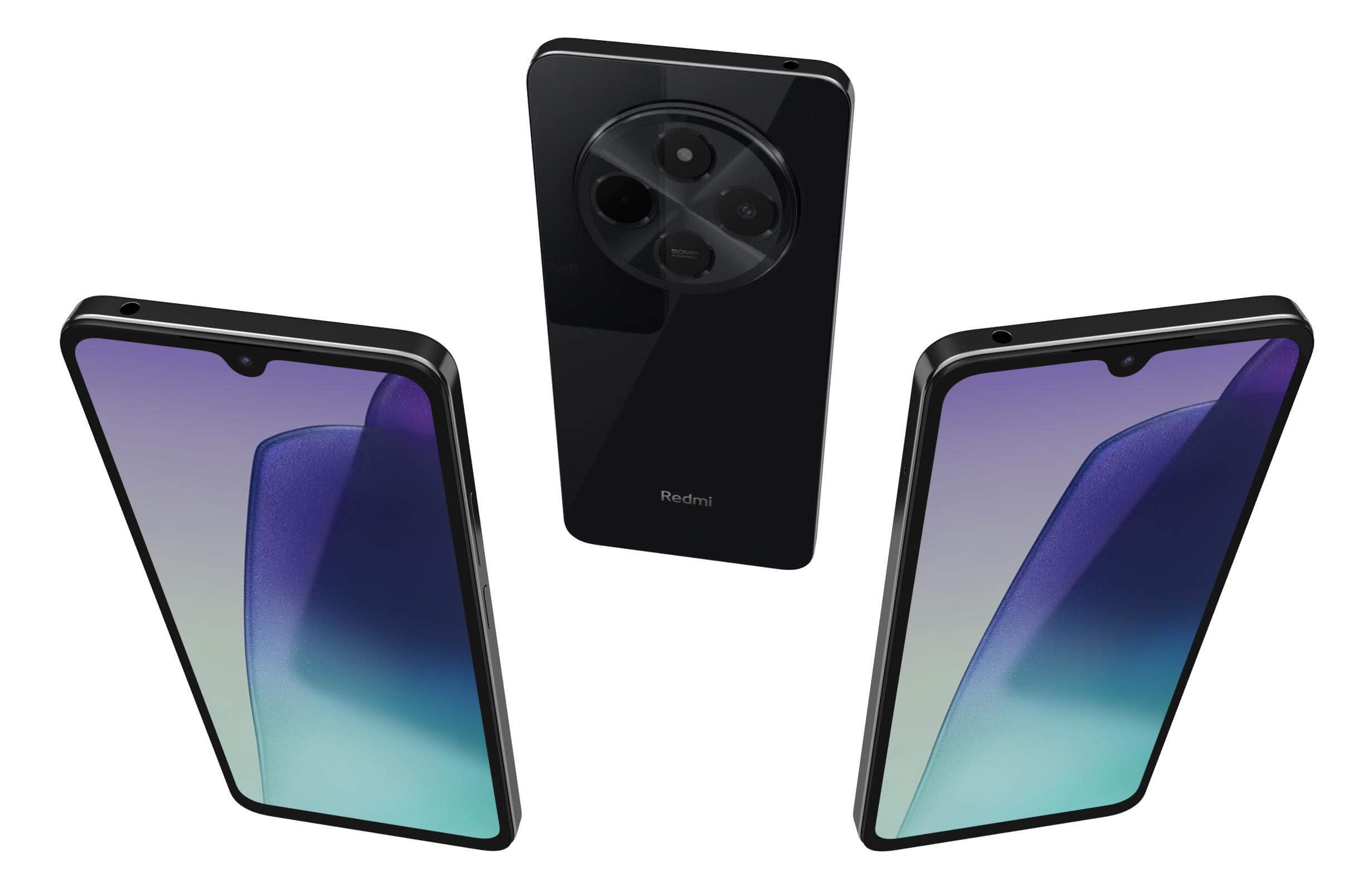 Smartphone Redmi 14C 8GB RAM 256GB ROM Midnight Black (Preto