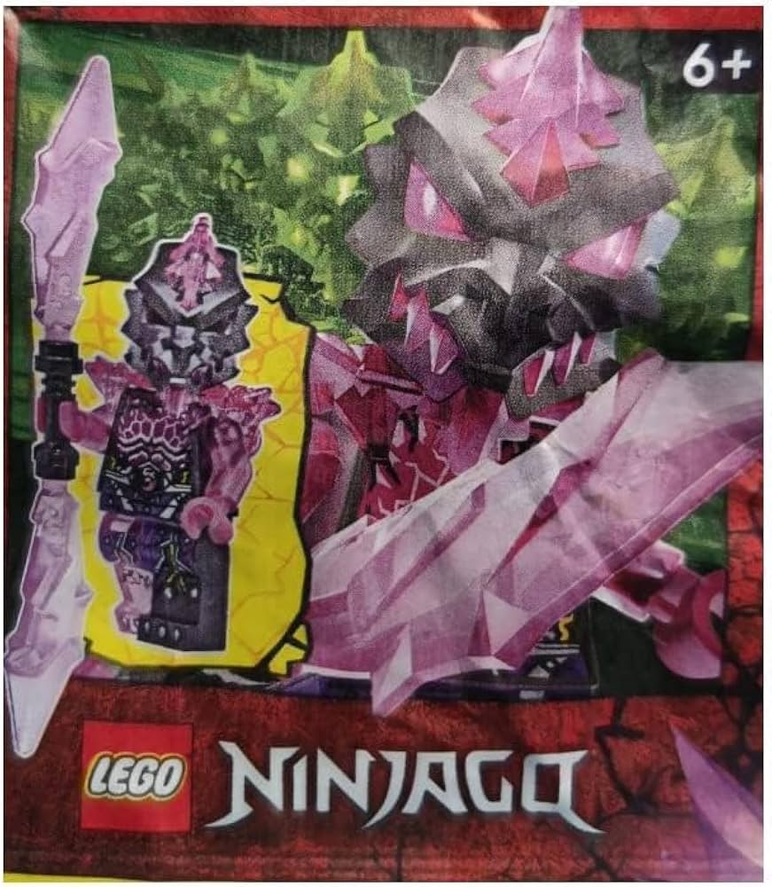 Amazon.com: LEGO Ninjago Crystalized: Vengestone Guard Minifigure