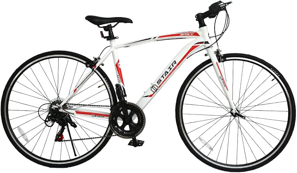 Amazon | stair クロスバイク 自転車 シマノ製14段変速 700C 前後