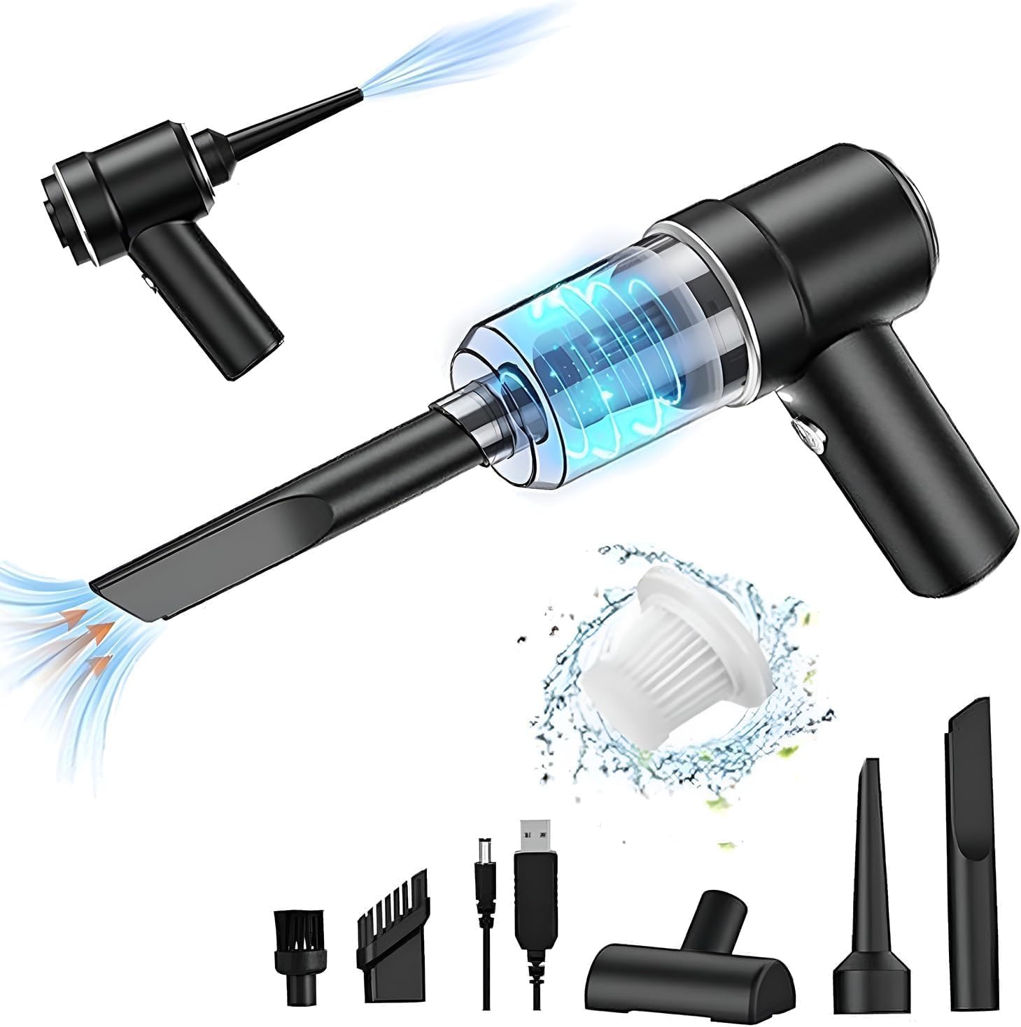 Amazon | 【Amazon.co.jp限定】ハンディクリーナー 多機能ミニ掃除機