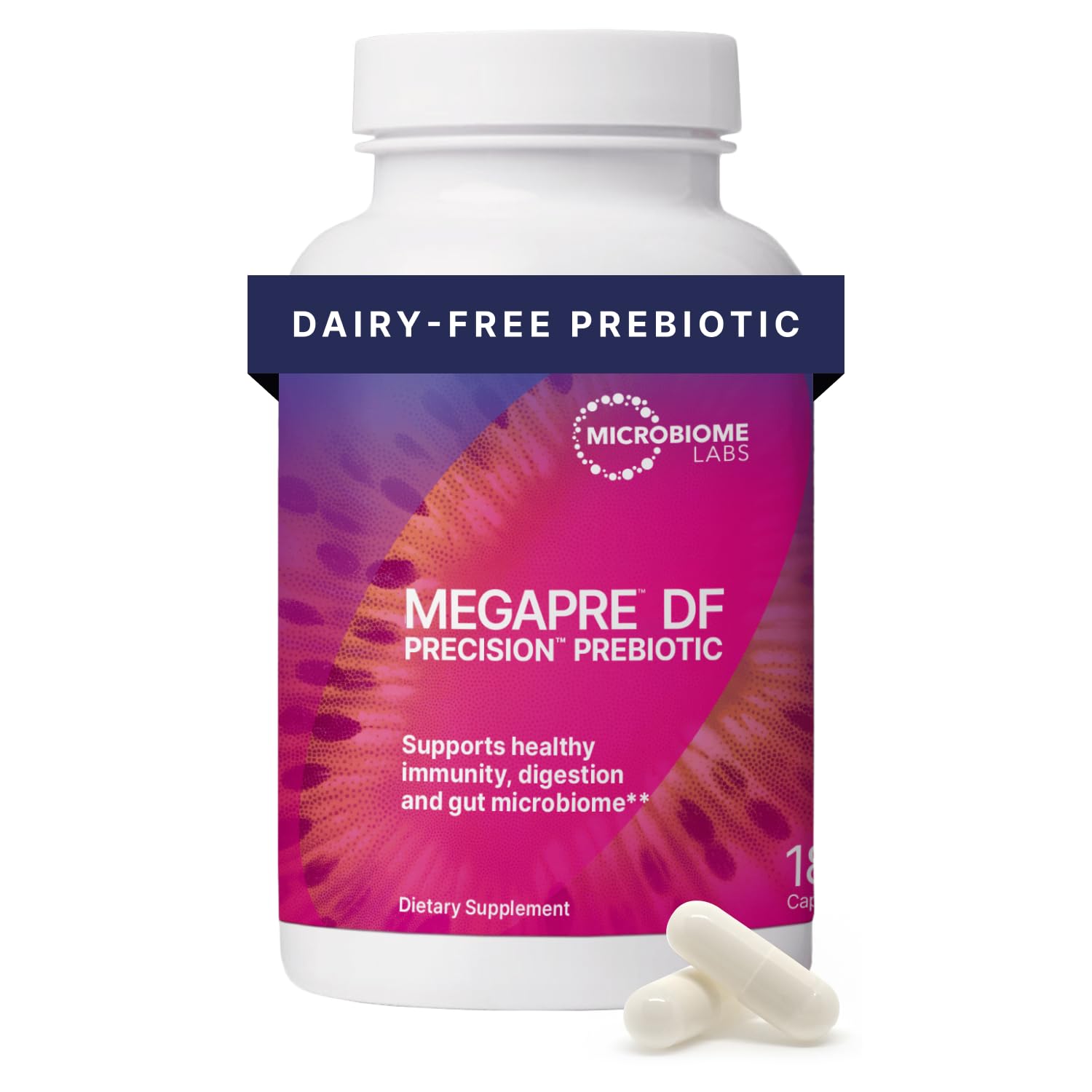 Amazon.com: Microbiome Labs MegaPre DF - Dairy-Free Prebiotic