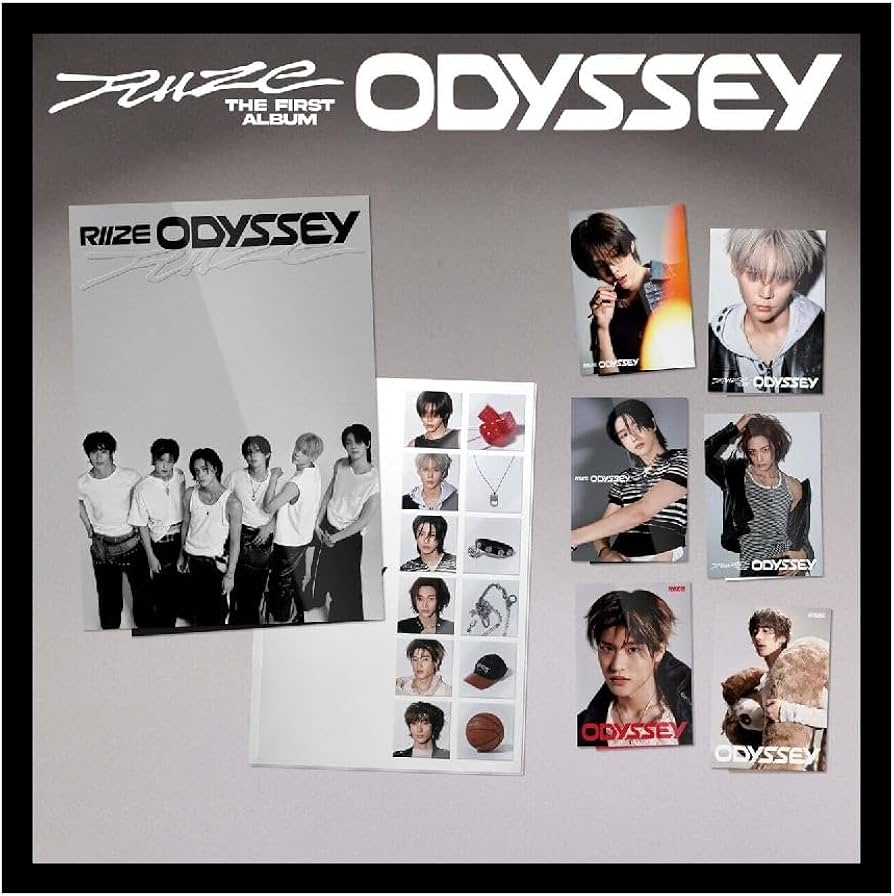 Amazon.com: RIIZE Odyssey [Photobook Ver.] 1st Album (7 ver. SET
