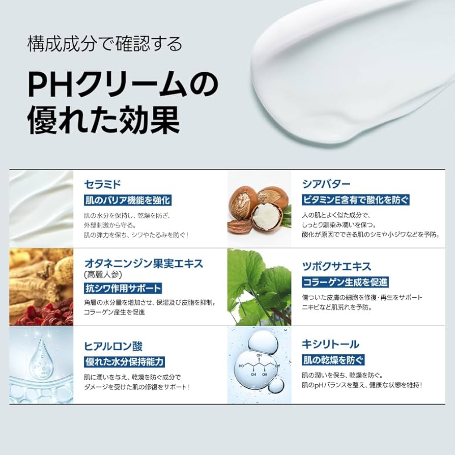 Amazon | SAM'U(サミュ) PHセンシティブクリーム 50ml (JARタイプ) 高