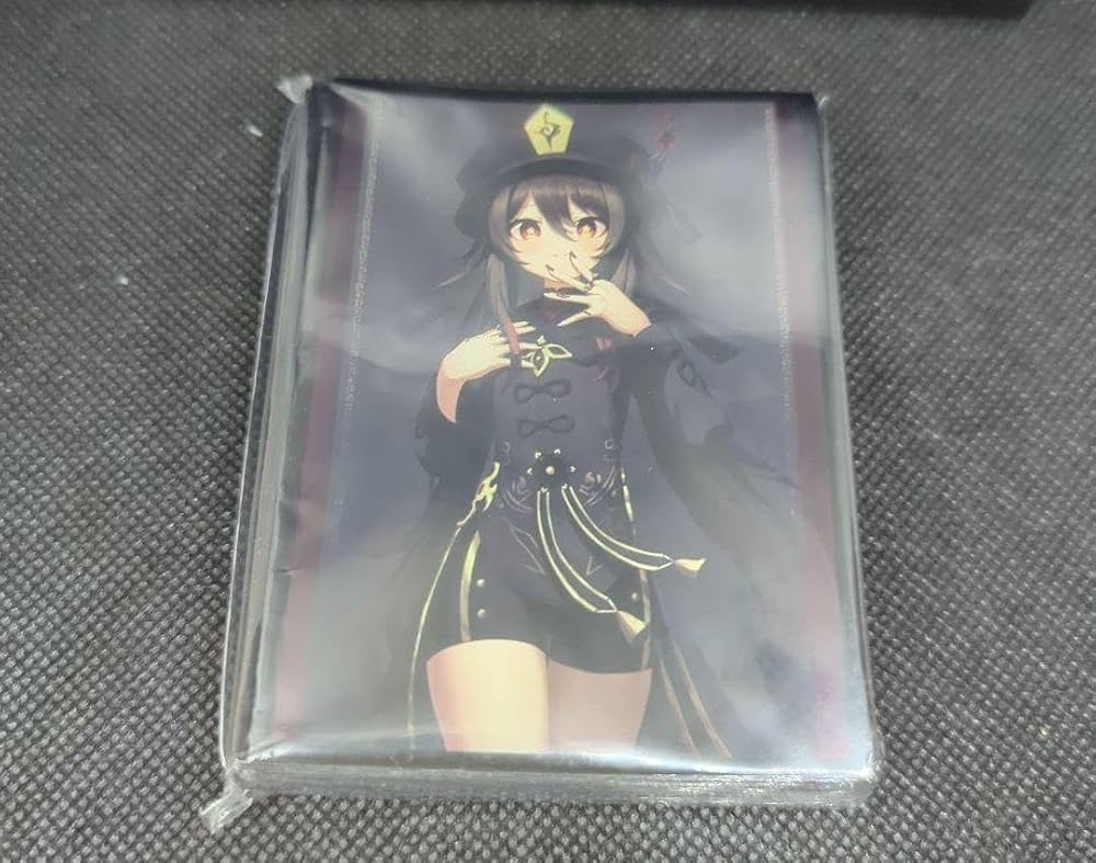 Amazon.co.jp: 原神 胡桃 フータオ 立ち絵 カード スリーブ : 文房具