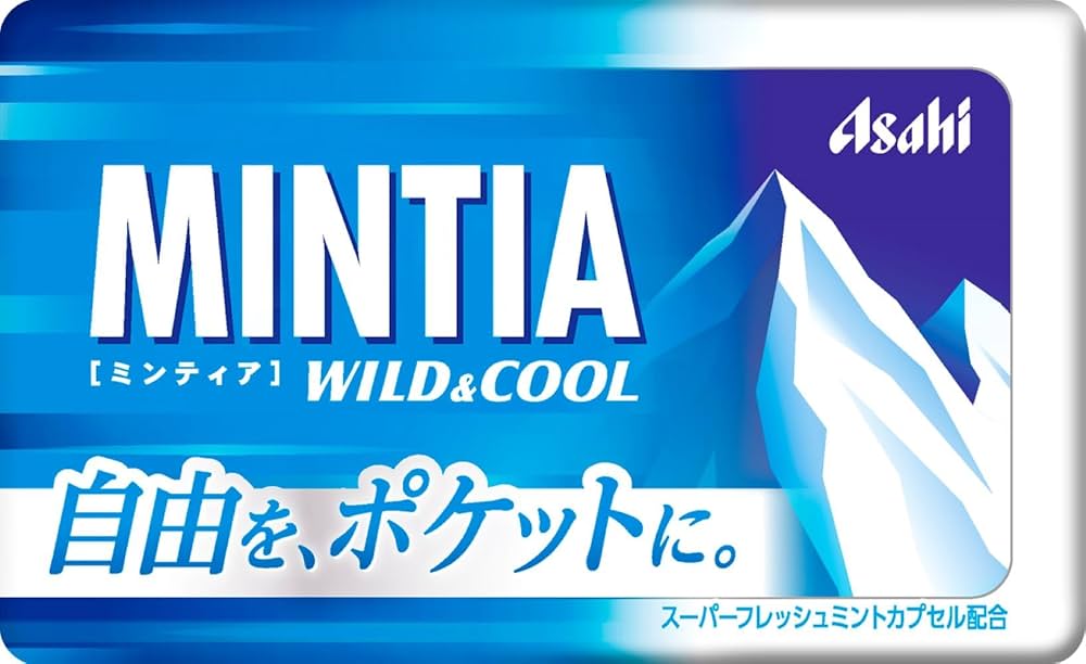 Amazon.co.jp: Asahi Group Foods Mintia Wild & Cool 50 pieces x 10