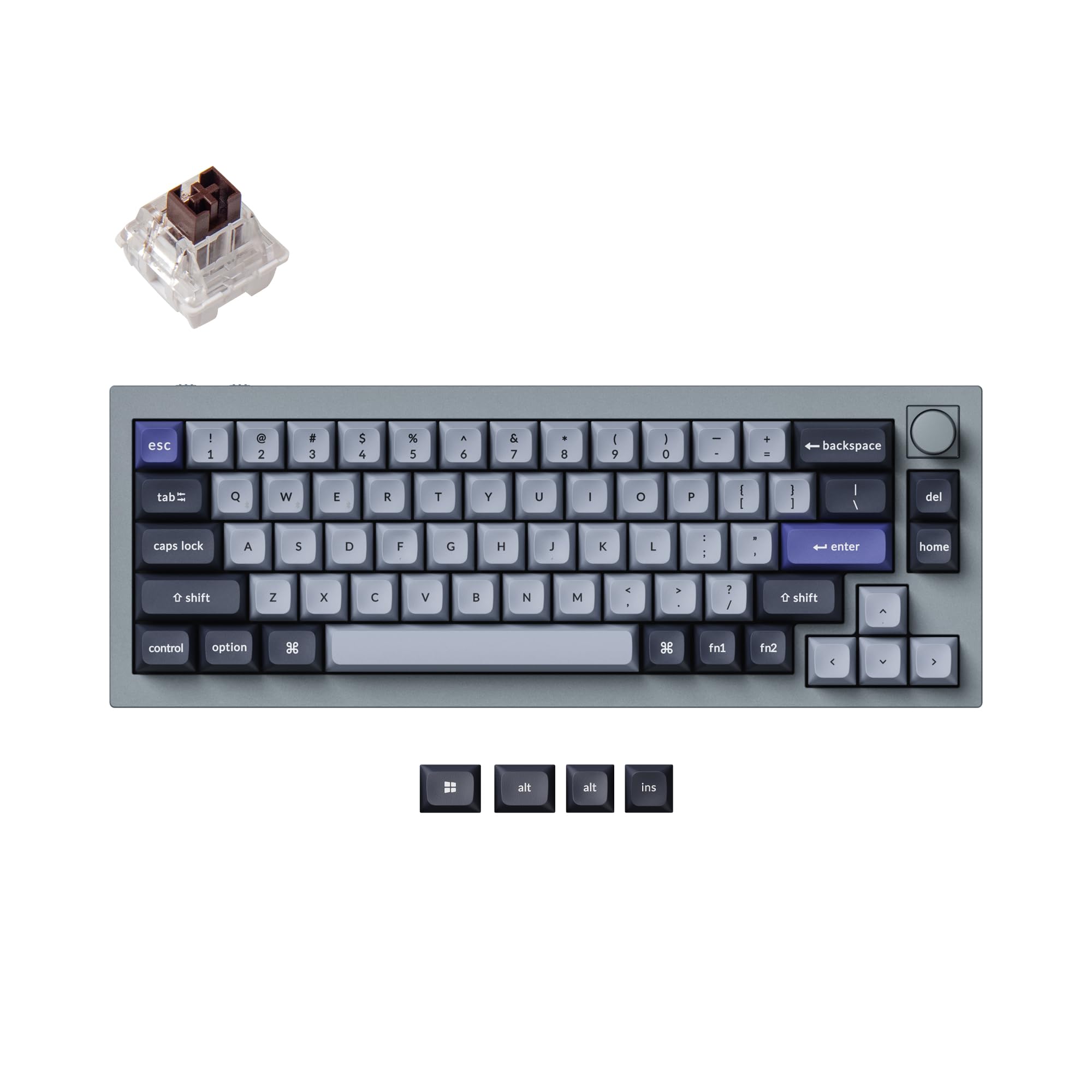 Amazon.com: Keychron Q2 Pro QMK/VIA Wireless Custom Mechanical