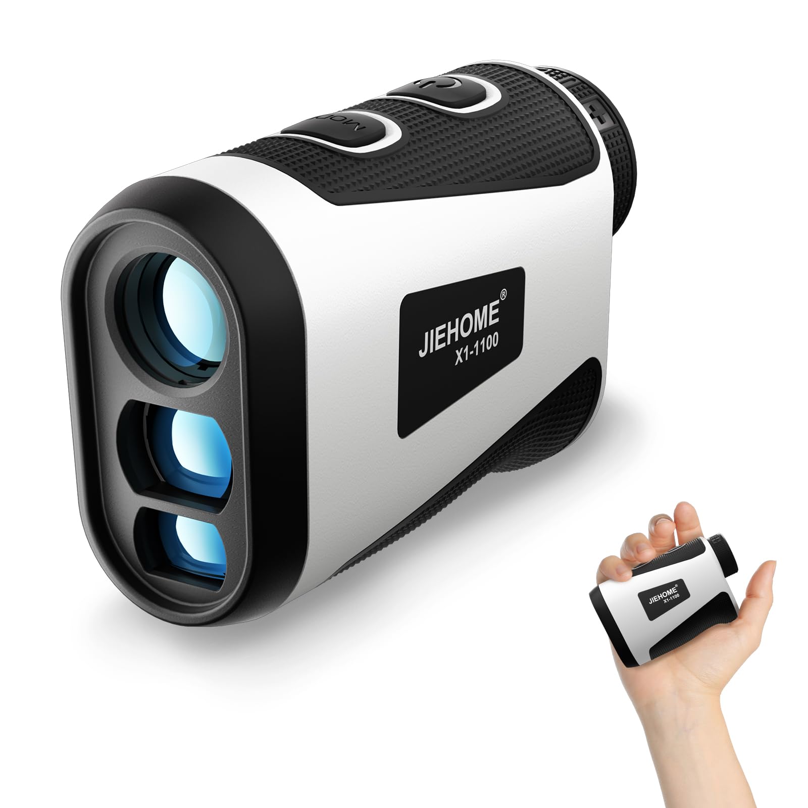 Amazon.co.jp: JIEHOME ゴルフ 距離計 レーザー距離計測器 1000m