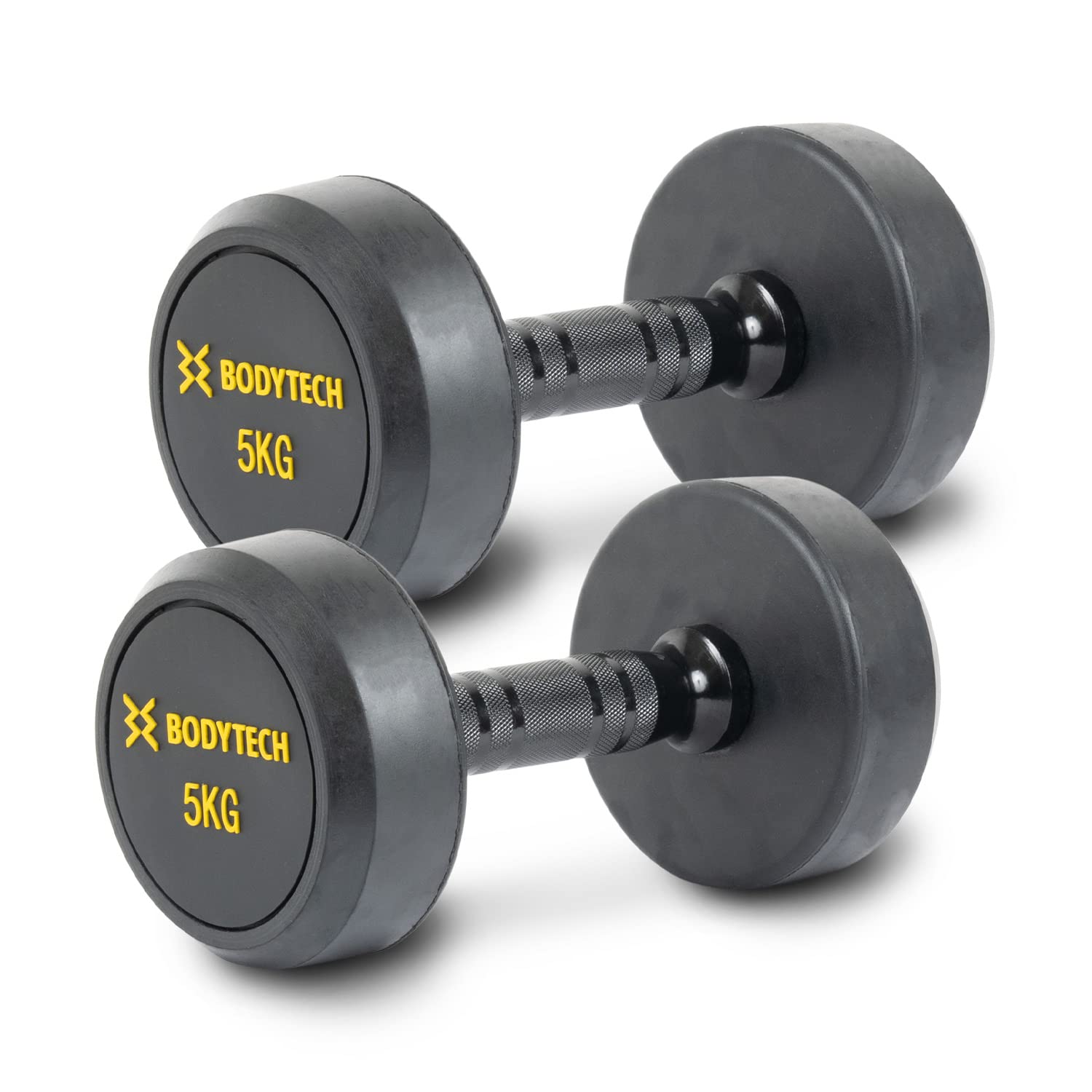 Amazon | ボディテック(Bodytech) PUダンベル 5kg 2個セット dumbell