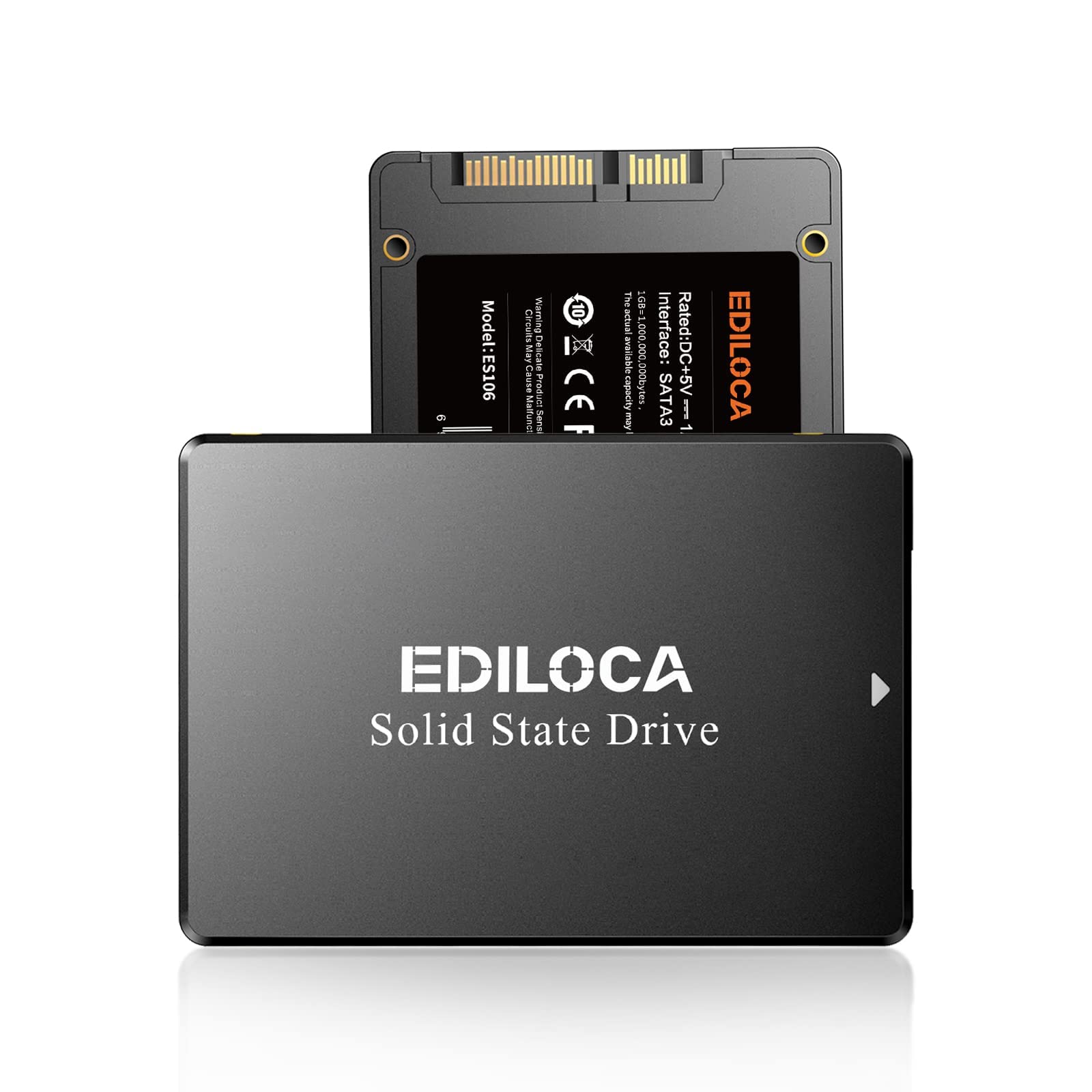 Amazon | EDILOCA ES106 SSD 512GB 2.5インチ 7mm SATA3 6Gb/s 3D NAND
