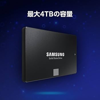 Amazon | Samsung 870 EVO 2TB SATA 2.5インチ 内蔵 SSD MZ-77E2T0B/EC