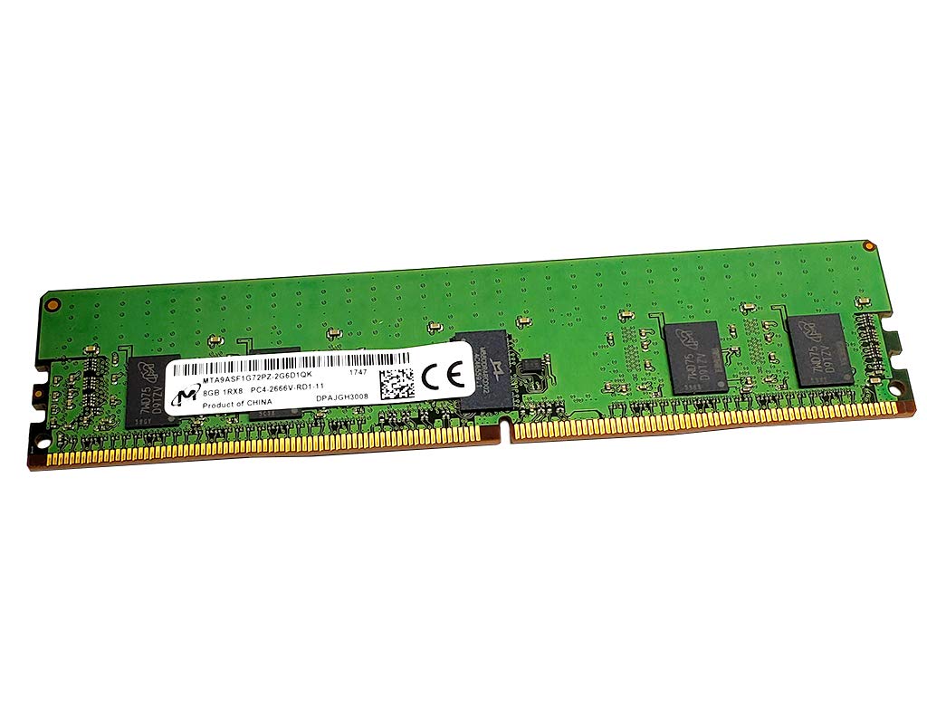 Amazon.co.jp: Micron MTA9ASF1G72PZ-2G6D1 8GB DDR4-2666 ECC RDIMM