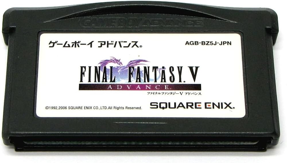 Amazon | ファイナルファンタジーV アドバンス | ゲームソフト