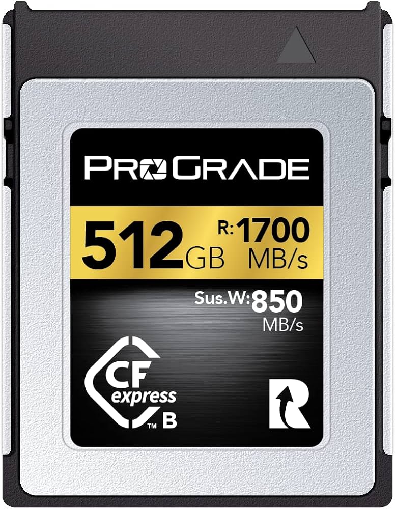 Amazon | ProGrade Digital CFexpress 2.0 Type B GOLD 512GB カード