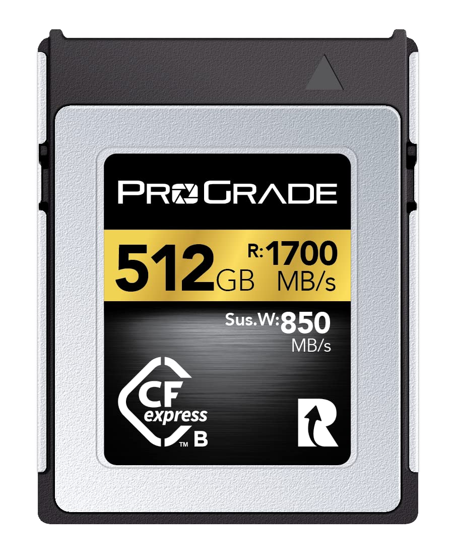 Amazon | ProGrade Digital CFexpress 2.0 Type B GOLD 512GB カード