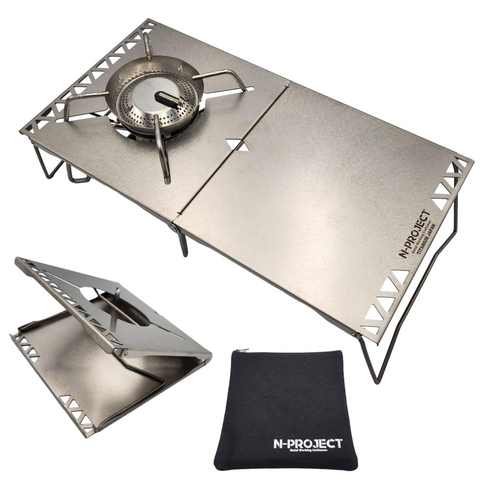 Amazon | N-project チタン遮熱テーブル 折畳式 マルチタイプ SOTO ST