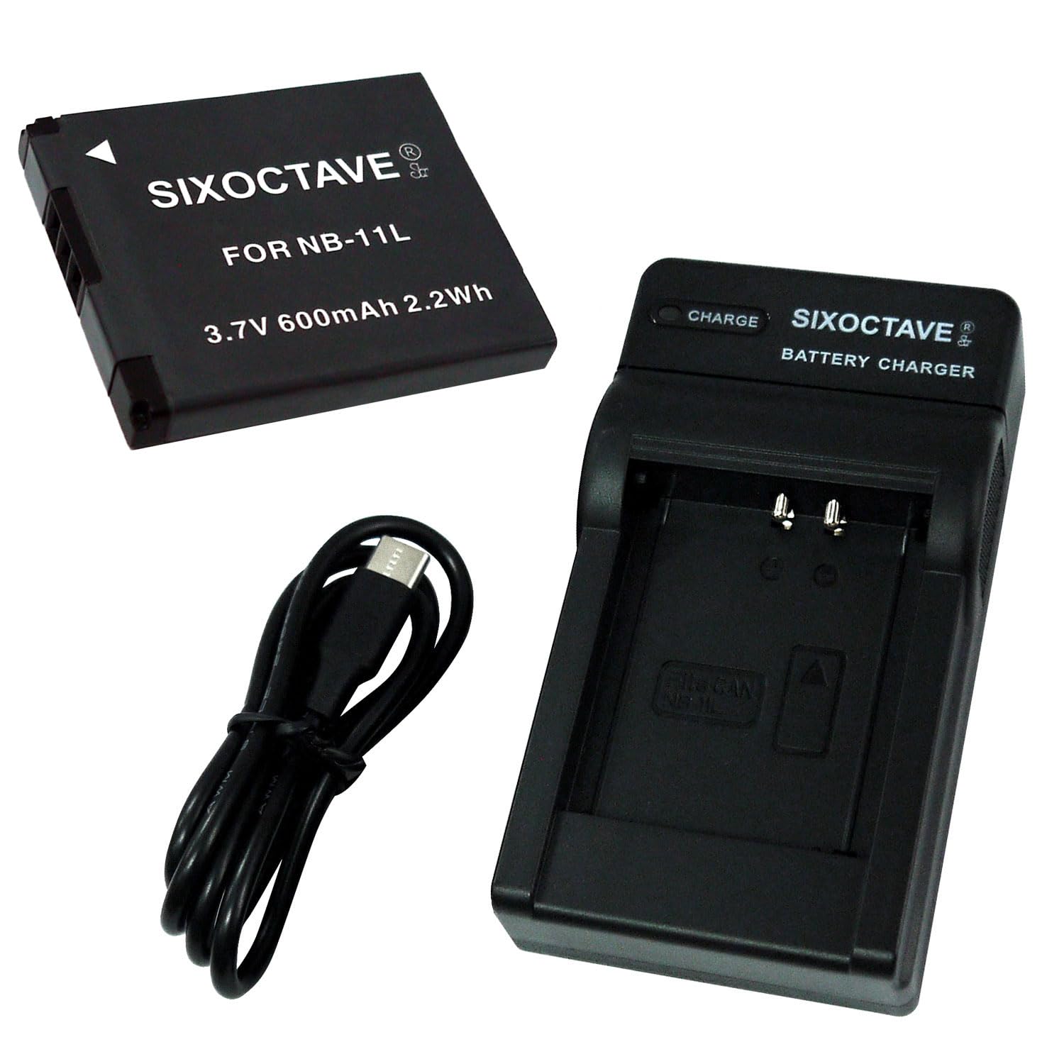 Amazon | SIXOCTAVE NB-11L NB-11LH キヤノン 互換バッテリー & USB