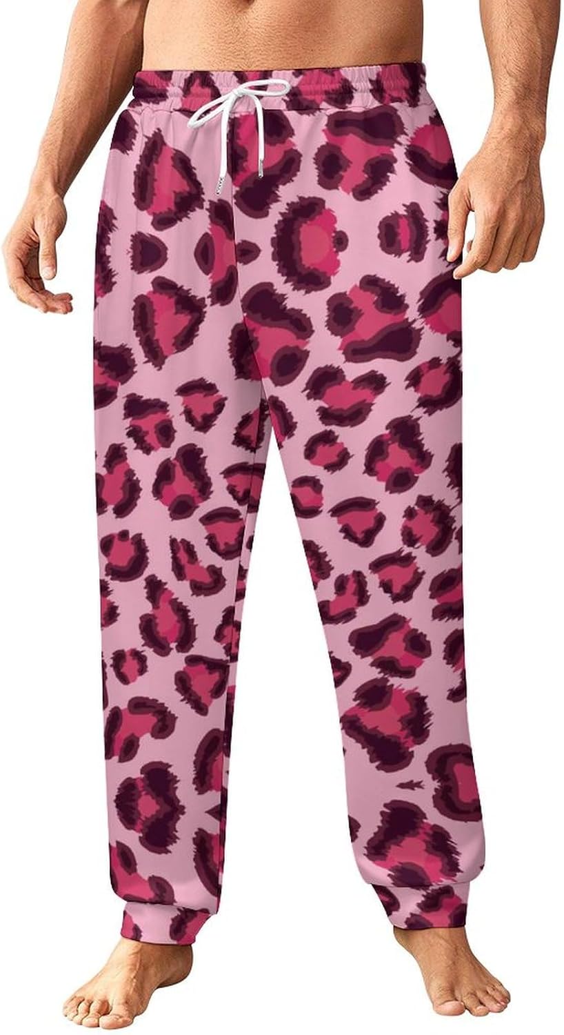 Amazon | [SHELIN] スウェットパンツ メンズ レオパード柄 豹柄 ヒョウ