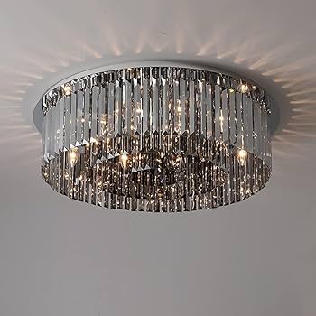 Amazon.co.jp: シャンデリア、K9クリスタルシーリングライト、玄関