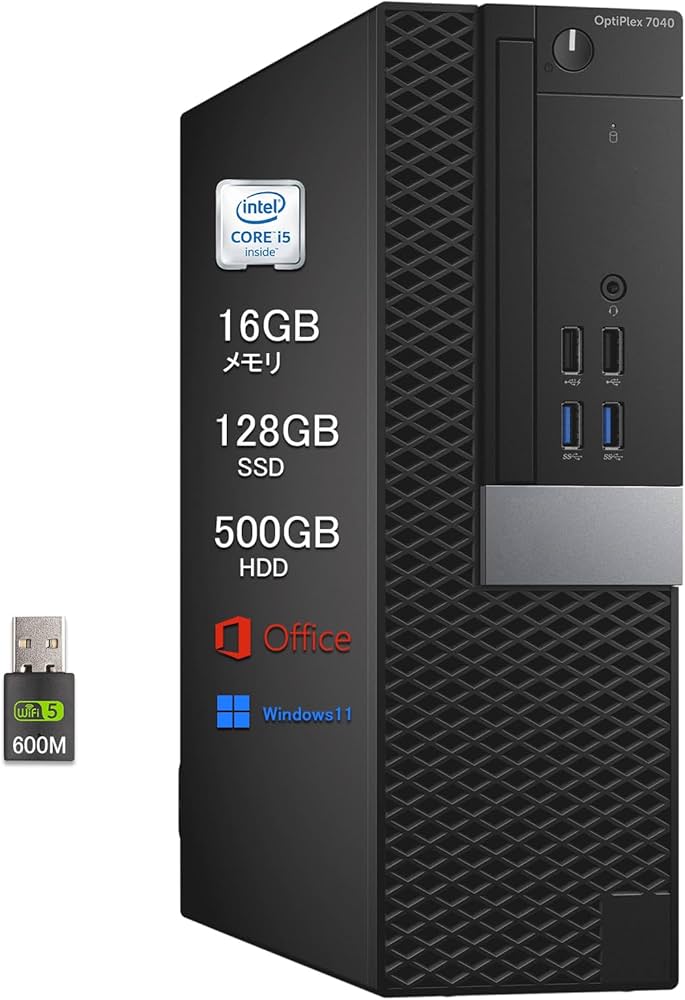 Amazon.co.jp: 【整備済み品】 デスクトップパソコンOptiplex 7040SFF