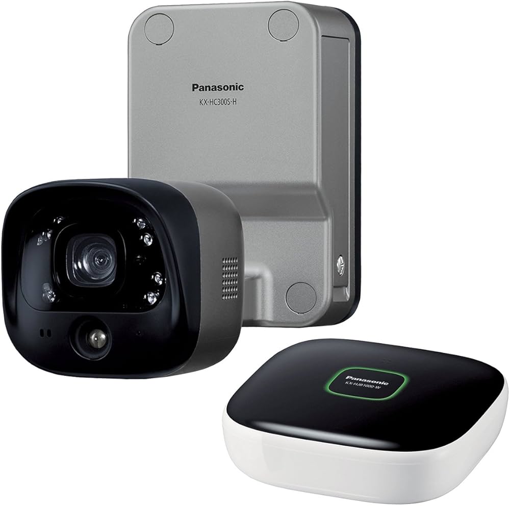 Amazon.co.jp: パナソニック 屋外バッテリーカメラキット KX-HC300SK-H