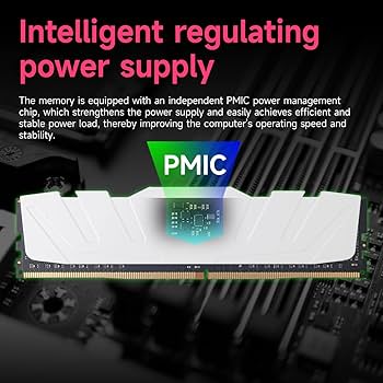 DDR5 RAM 32GB (16GB×2) 6000MHz (PC5-48000) CL40 1.35V (XMP3.0/Expo