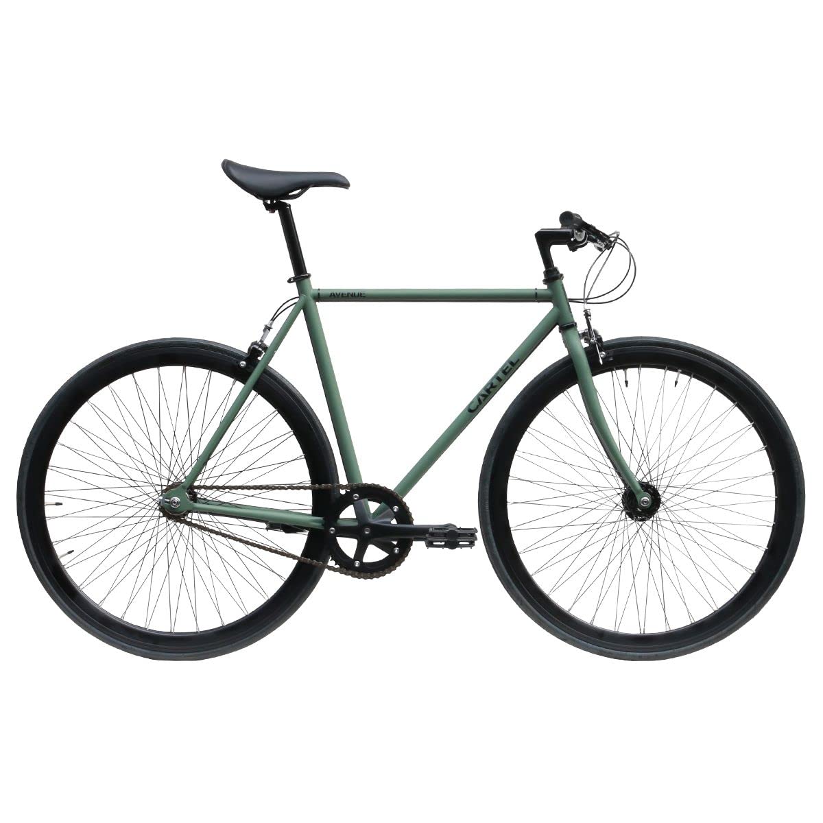 Amazon | CARTEL BIKES AVENUE ARMY GREEN Lサイズ（57cm) カーテル