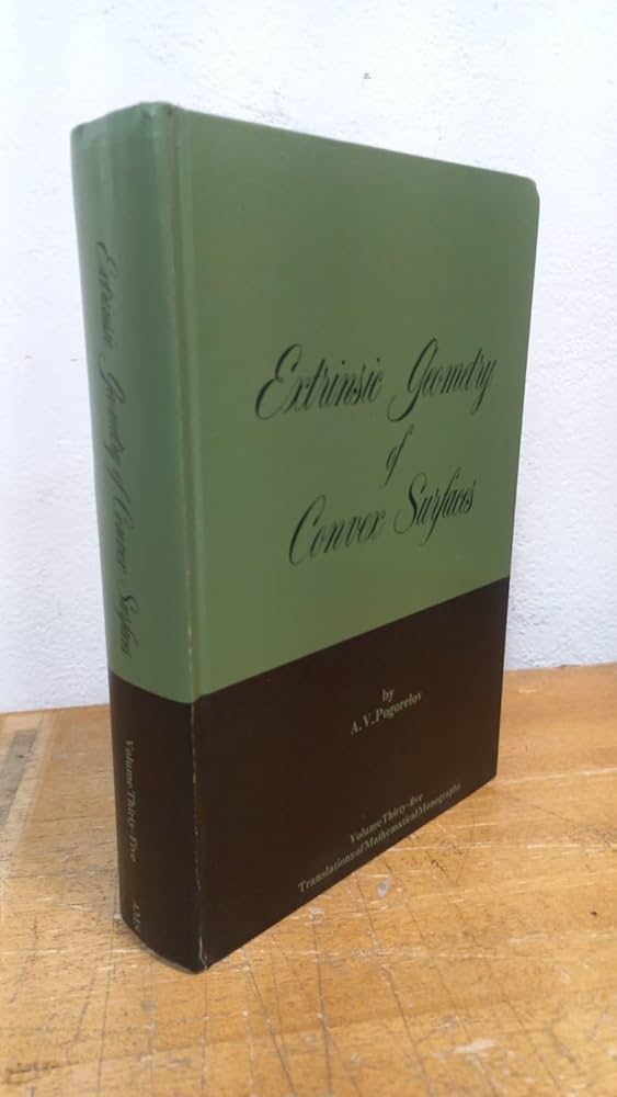 Amazon | Extrinsic Geometry of Convex Surfaces (Translations of