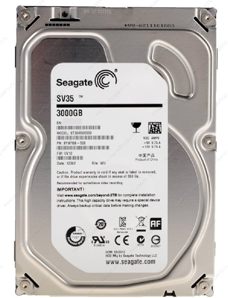 Amazon | Seagate シーゲイト 内蔵ハードディスク SV35 3TB ( 3.5