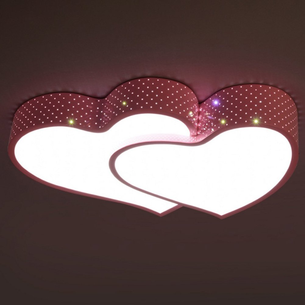 Amazon.co.jp : SAITODOU LED シーリングランプ ハート型 工事不要 無