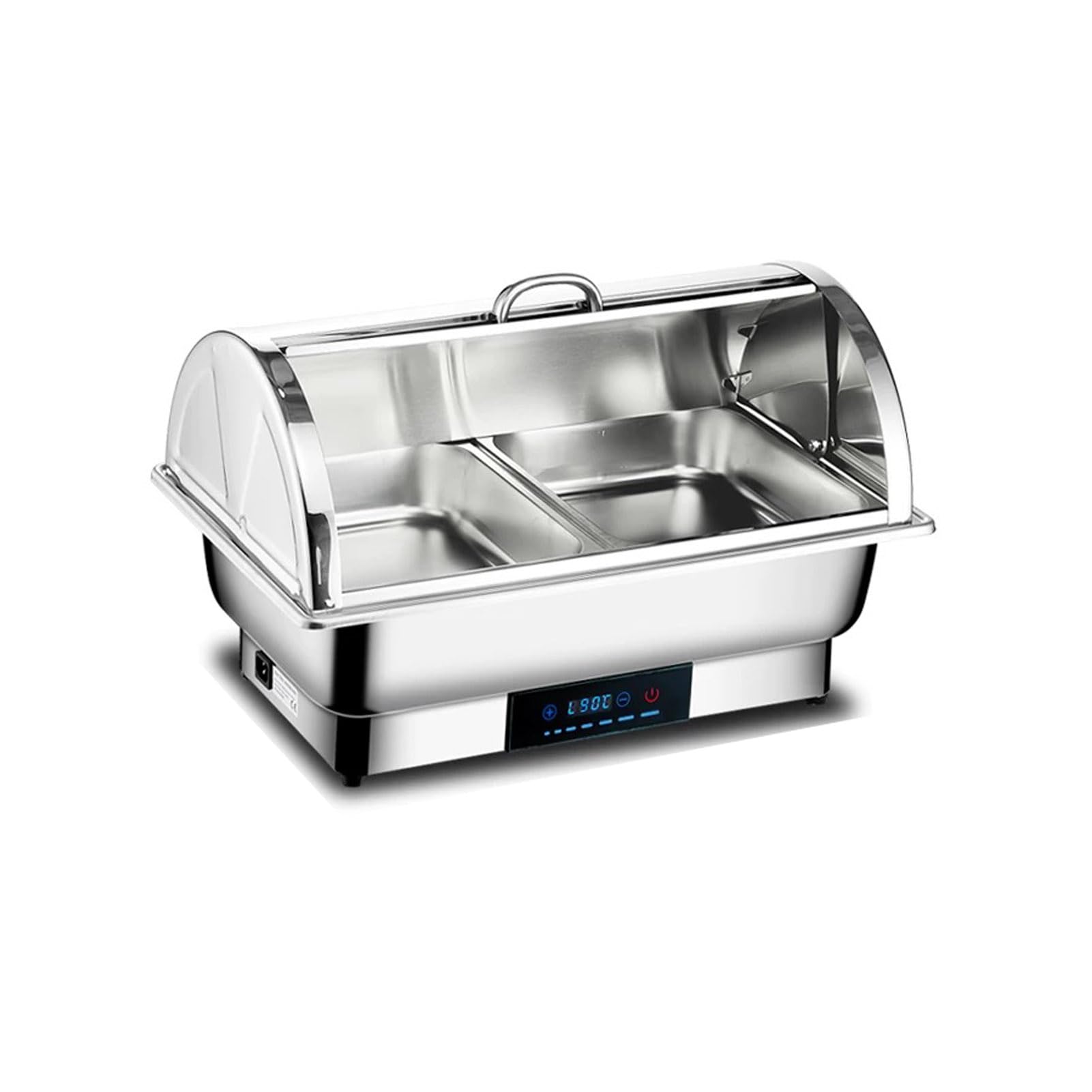 Amazon.co.jp: ビュッフェサーバー チェーフィングディッシュ 湯煎式