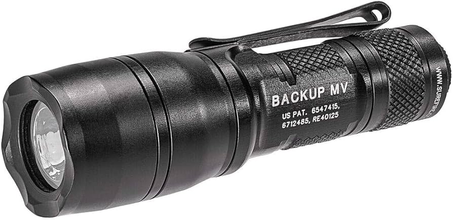 SureFire E1B-MV Backup Flashlights with Dual Output LED with