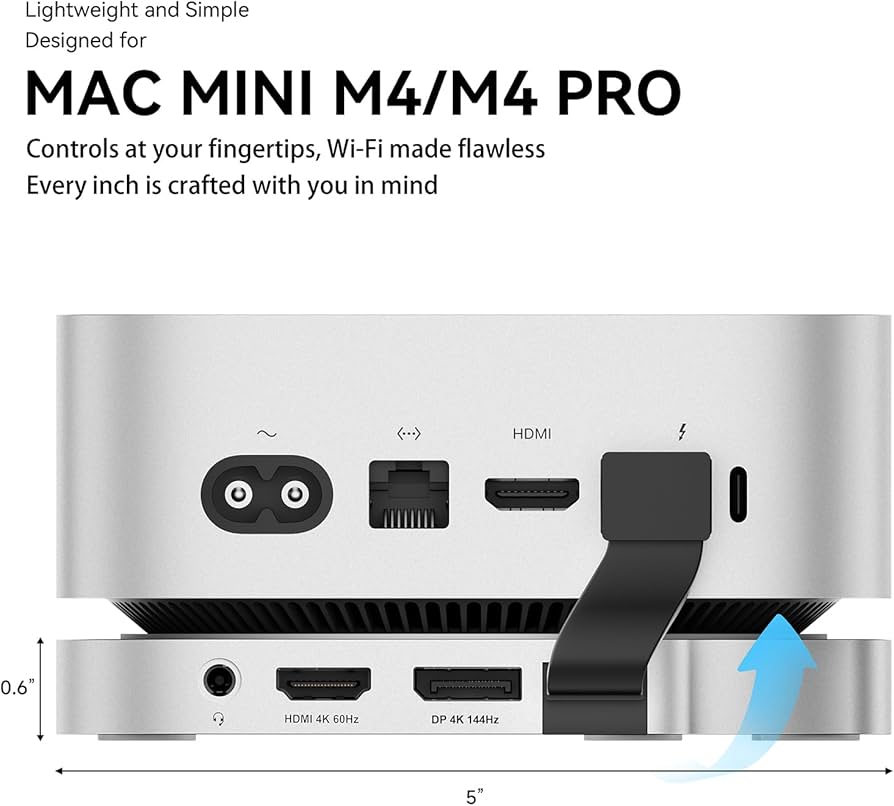 Amazon.co.jp: Minisopuru MINI4MAX Mac mini M4ドック 4K@60Hz HDMI