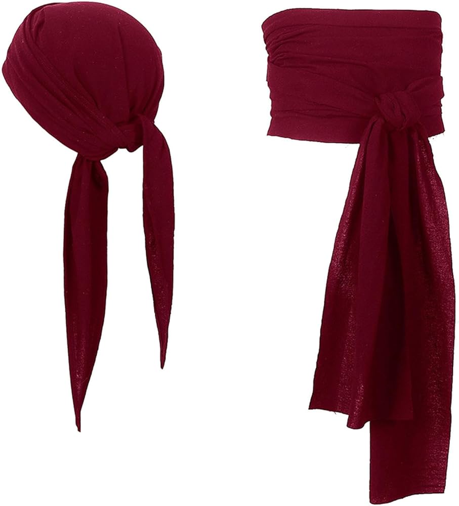 Amazon.co.jp: [P Prettyia] 男性用海賊ヘッドスカーフ帽子 海賊