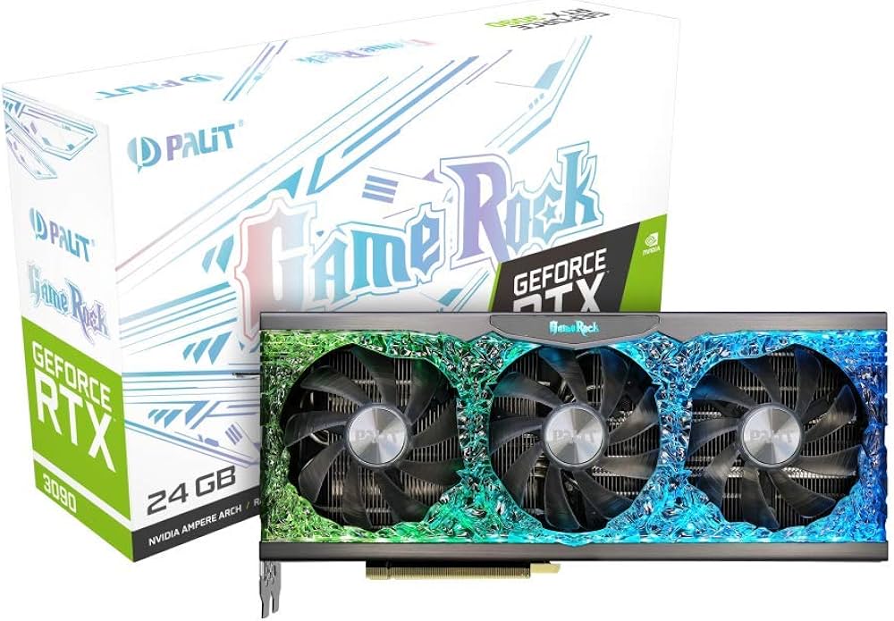 Palit GeForce RTX 3090 GameRock 24GB GDDR6X Graphics Card with