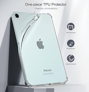 Amazon.com: MoKo Case for iPad mini 7 (A17 Pro), iPad mini 7th/6th