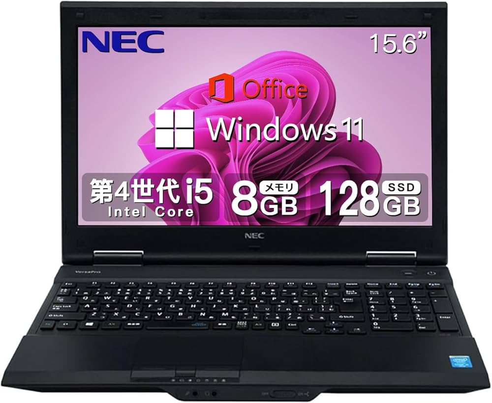 Amazon.co.jp: 【整備済み品】NEC ノートPC VK26/Windows11 Pro/MS