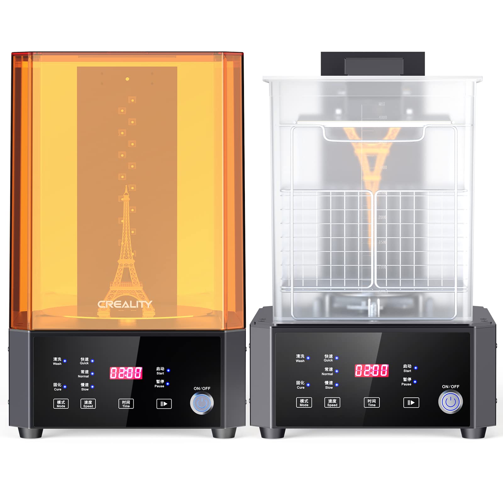 Amazon.co.jp: Creality（クリアリティ） 洗浄&硬化 UW-01 2イン1