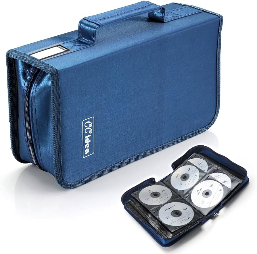 Amazon.com: CCidea CD Case DVD Storage Holder, 128 Capacity DVD