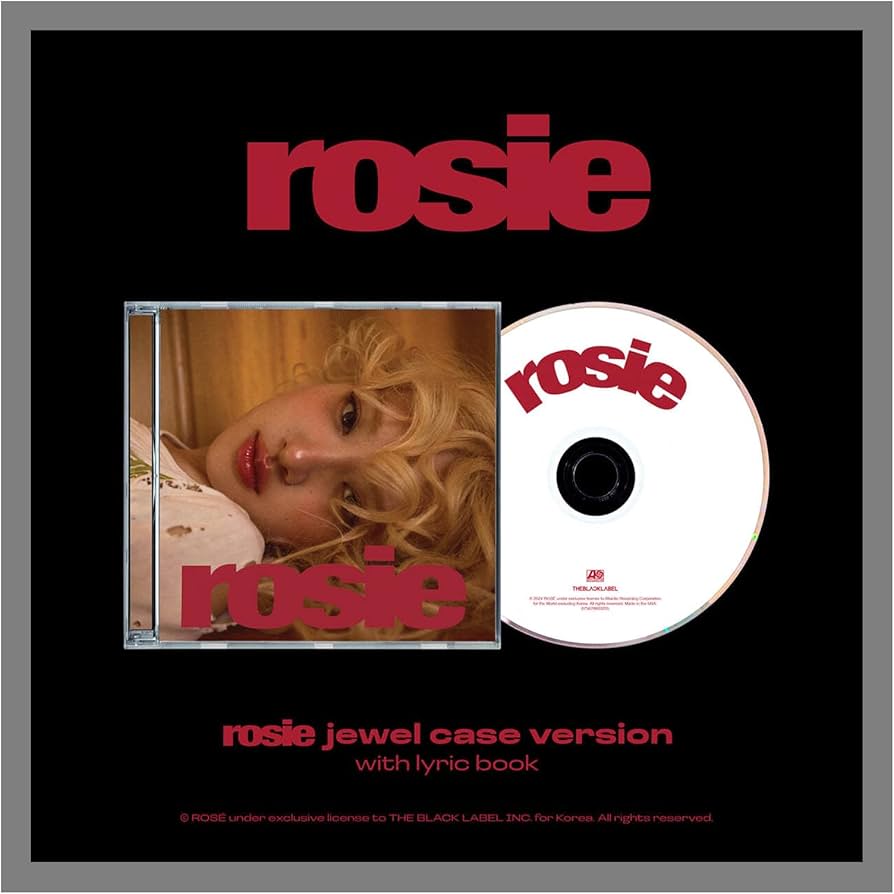 ROSE rosie 1st Studio Album with Tracking Sealed ROSÉ (Jewel