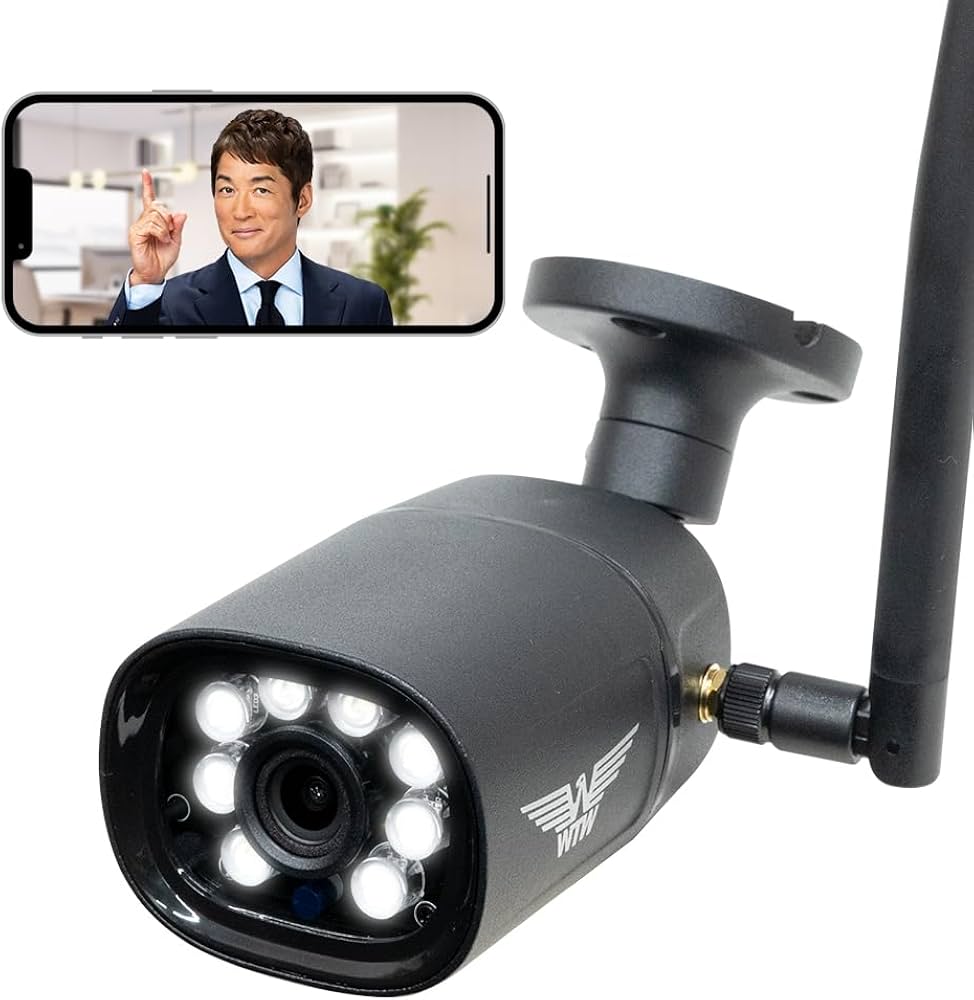 Amazon.co.jp: WTW 塚本無線 防犯カメラ 監視カメラ バレットカメラ