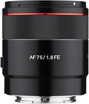 Amazon.com : Samyang AF 75mm F1.8 Auto Focus Telephoto Lens for